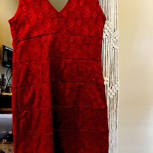 Red dress